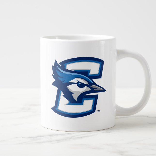 Creighton University Bluejay Logo Giant Coffee Mug (Right)