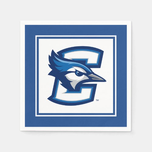 Creighton University Bluejay Logo Napkins
