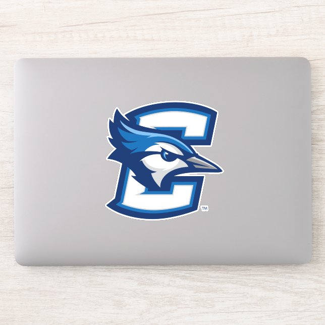Creighton University Bluejay Logo Sticker (Computer)