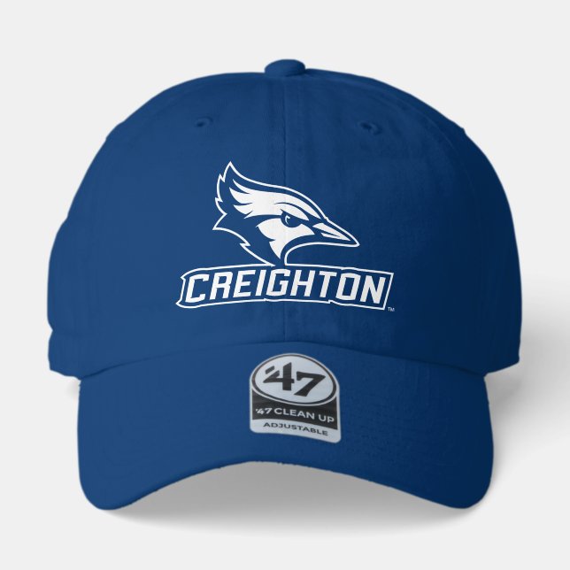 Creighton University Bluejay with Wordmark 47 Brand Hat (Front)