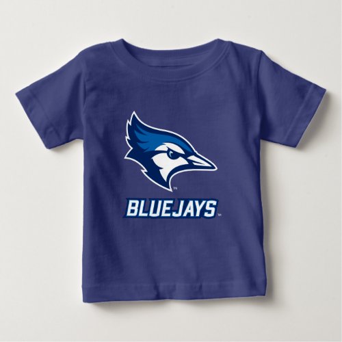 Creighton University Bluejay with Wordmark Baby T_Shirt