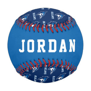 Creighton University Bluejay with Wordmark Baseball