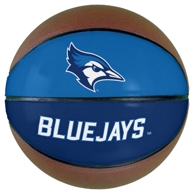 Creighton University Bluejay with Wordmark Basketball (Front)