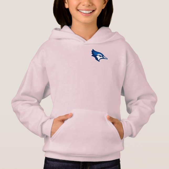 Creighton University Bluejay with Wordmark Hoodie (Front)