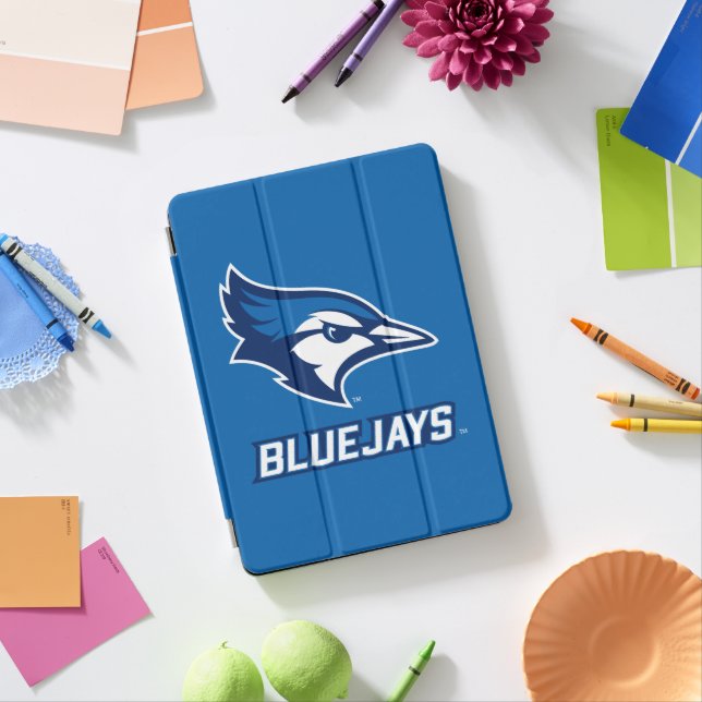 Creighton University Bluejay with Wordmark iPad Pro Cover (Desk)