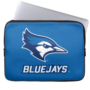 Creighton University Bluejay with Wordmark Laptop Sleeve
