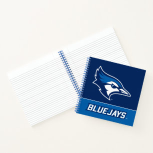 Creighton University Bluejay with Wordmark Notebook