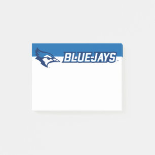 Creighton University Bluejay with Wordmark Post-it Notes