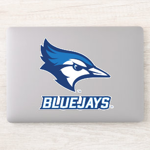 Creighton University Bluejay with Wordmark Sticker