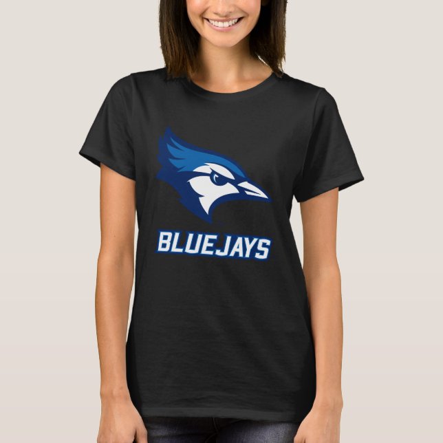 Creighton University Bluejay with Wordmark T-Shirt (Front)
