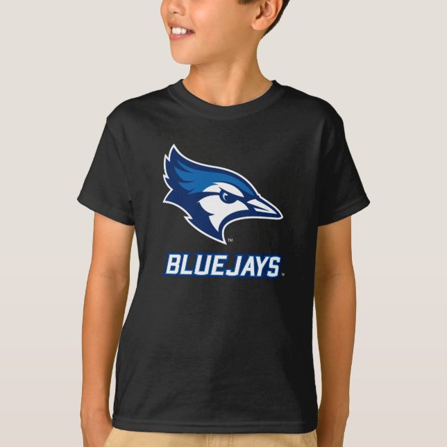 Creighton University Bluejay with Wordmark T-Shirt (Front)