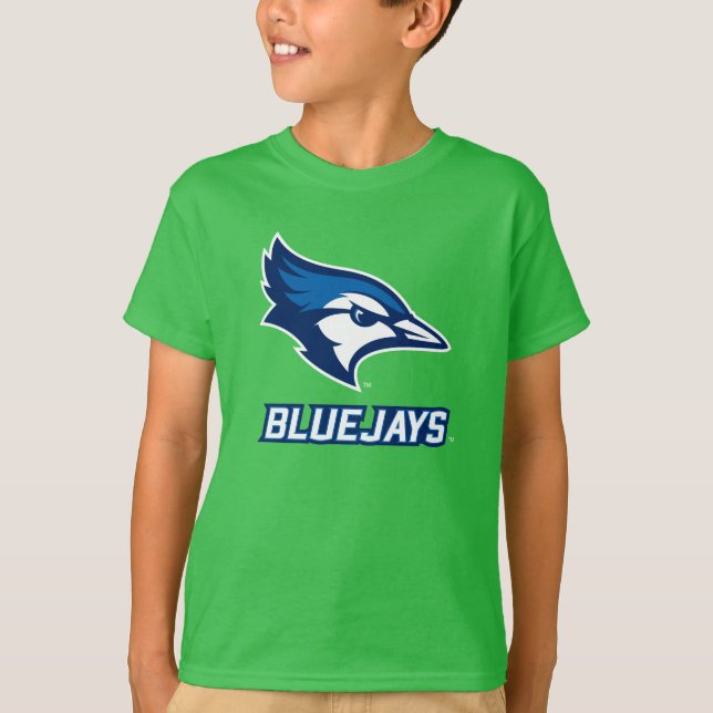 Creighton University Bluejay with Wordmark T-Shirt (Front)