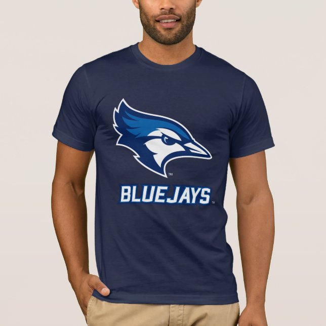 Creighton University Bluejay with Wordmark T-Shirt (Front)