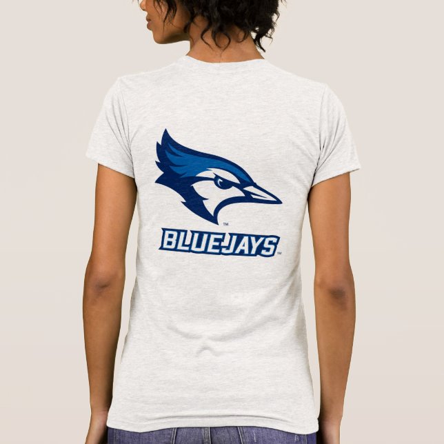 Creighton University Bluejay with Wordmark T-Shirt (Back)