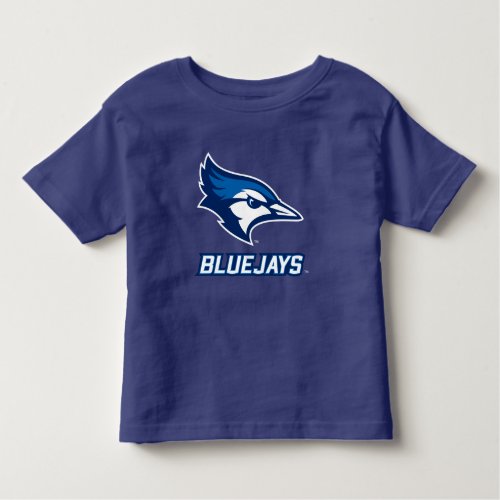 Creighton University Bluejay with Wordmark Toddler T_shirt