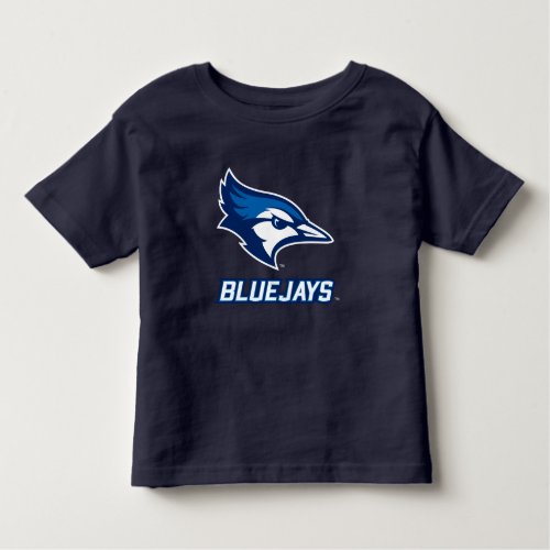 Creighton University Bluejay with Wordmark Toddler T_shirt