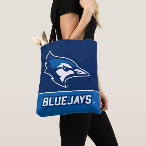 Creighton University Bluejay with Wordmark Tote Bag