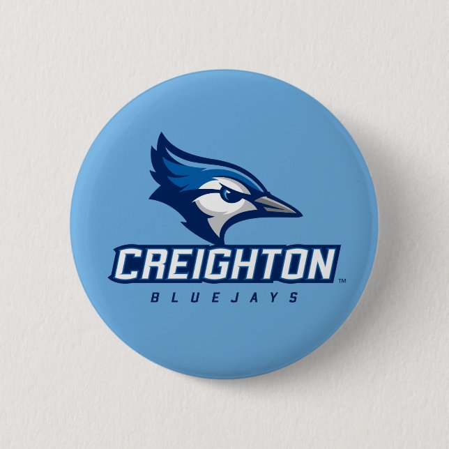 Creighton University Bluejays Button (Front)
