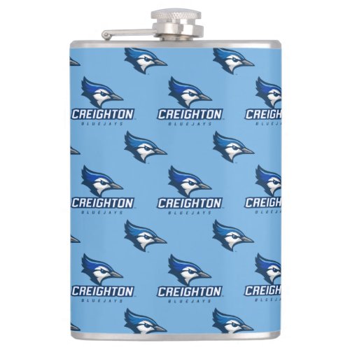 Creighton University Bluejays Flask