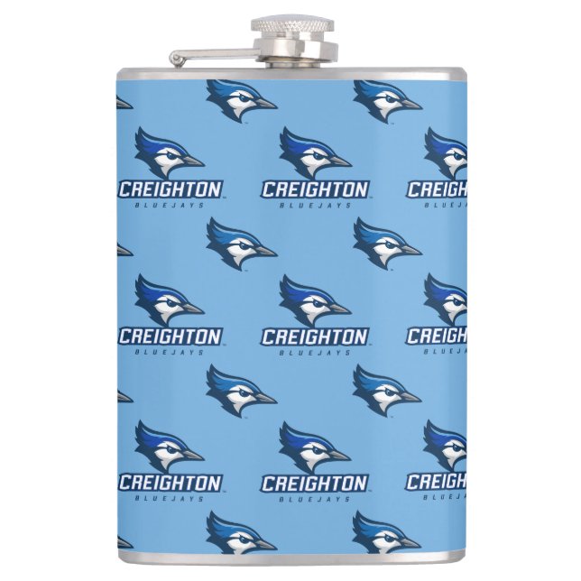 Creighton University Bluejays Flask (Front)