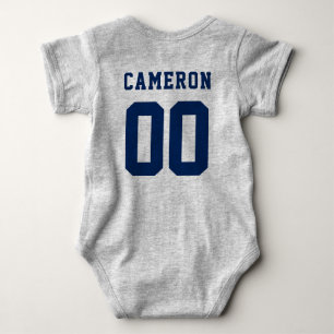 Creighton University Bluejays Logo Baby Bodysuit