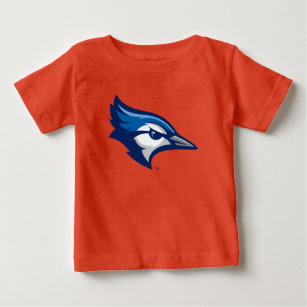 Infant Blue Creighton Bluejays Stripes On Sleeve T-Shirt