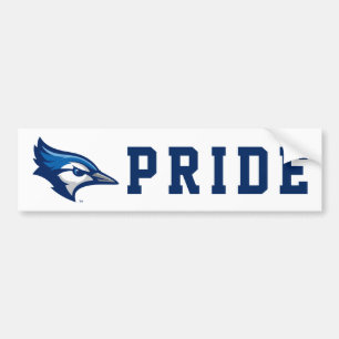 Creighton University Bluejays Logo Bumper Sticker