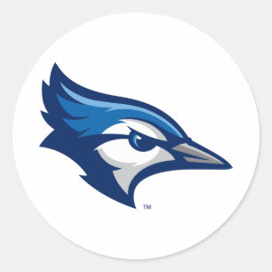 Creighton University Bluejays Logo Classic Round Sticker