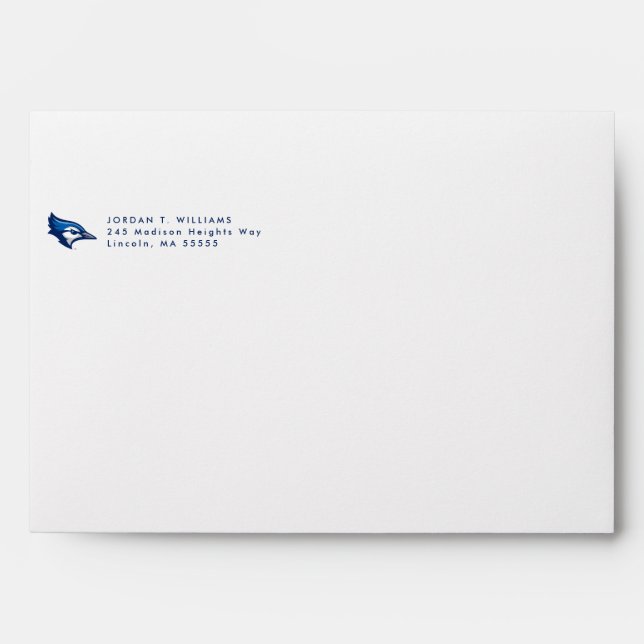 Creighton University Bluejays Logo Envelope (Front)