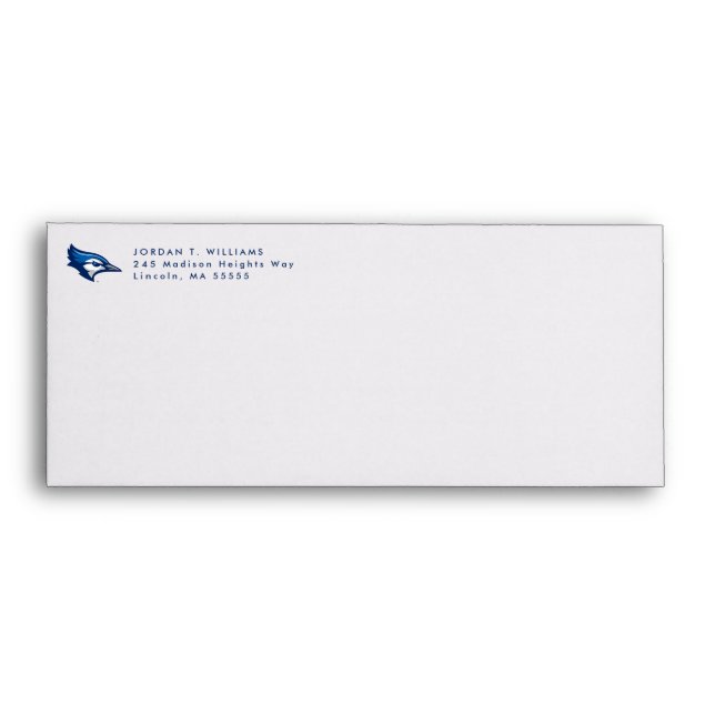 Creighton University Bluejays Logo Envelope (Front)
