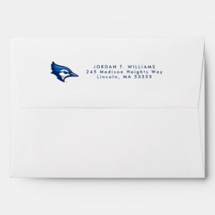 Creighton University Bluejays Logo Envelope