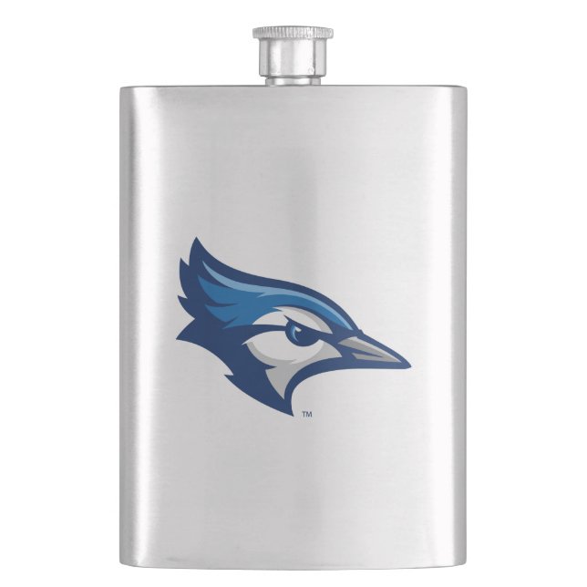 Creighton University Bluejays Logo Flask (Front)