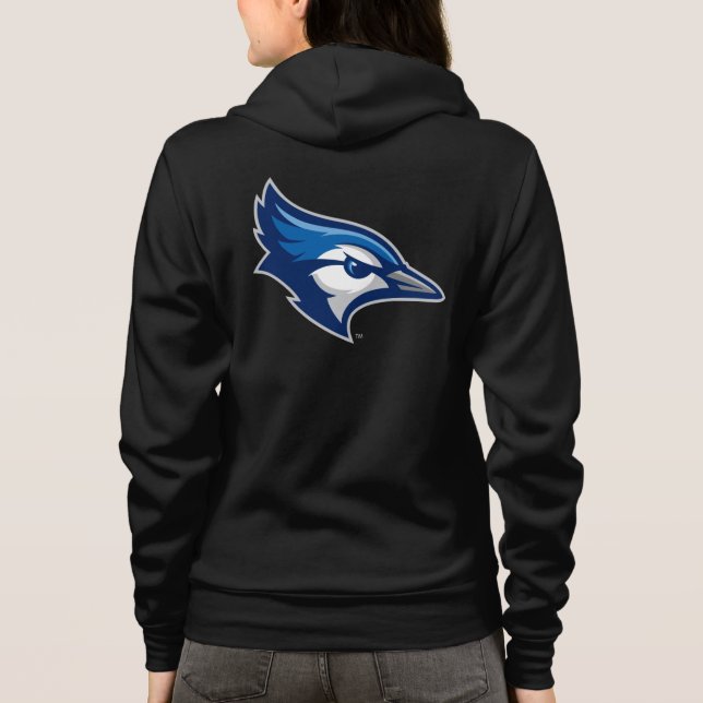 Creighton University Bluejays Logo Hoodie (Back)