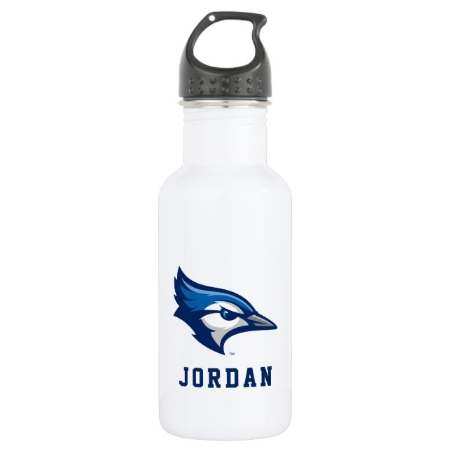 Creighton University Bluejays Logo Stainless Steel Water Bottle (Front)