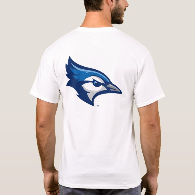 Creighton University Bluejays Logo T-Shirt (Back)