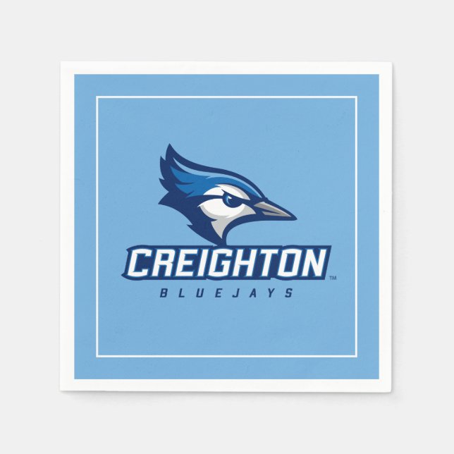 Creighton University Bluejays Napkins (Front)