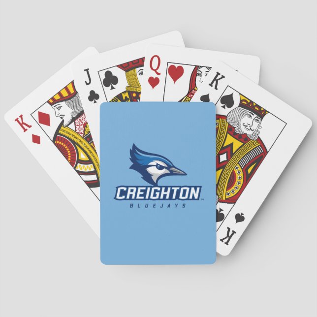 Creighton University Bluejays Poker Cards (Back)