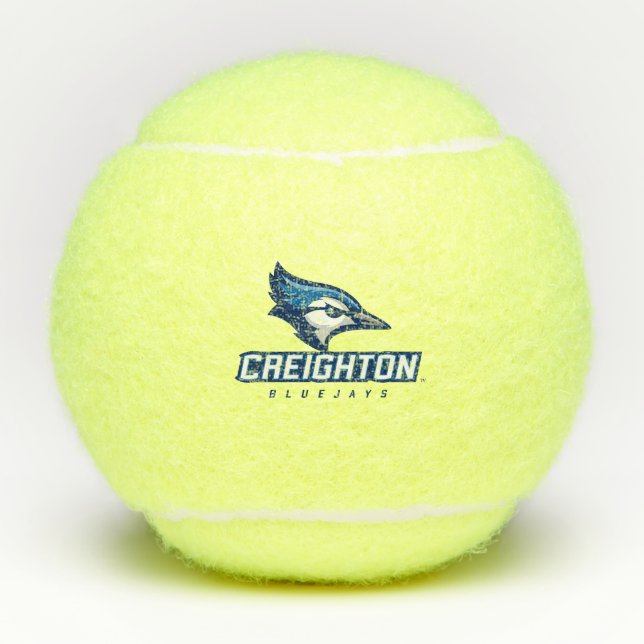 Creighton University Bluejays Tennis Balls (Front)
