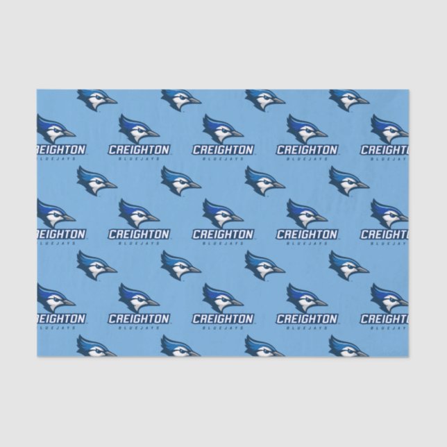 Creighton University Bluejays Tissue Paper (Front)