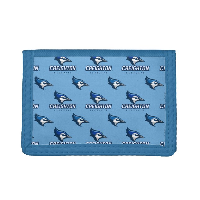 Creighton University Bluejays Trifold Wallet (Front)