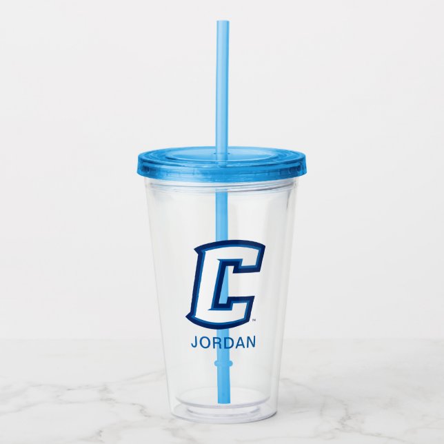 Creighton University C Acrylic Tumbler (Front)
