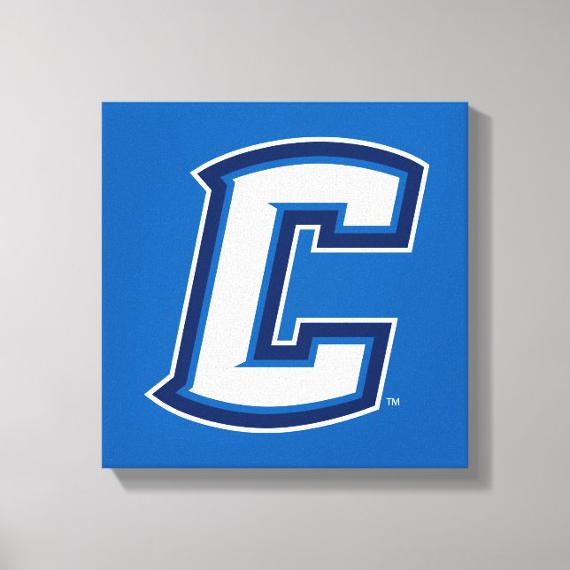 Creighton University C Canvas Print (Front)