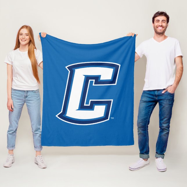 Creighton University C Fleece Blanket (In Situ)