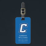 Creighton University C Luggage Tag<br><div class="desc">Check out these new Creighton University designs! Show off your CU Bluejays pride with these new Creighton University products. These make perfect gifts for the Bluejays student, alumni, family, friend or fan in your life. All of these Zazzle products are customizable with your name, class year, or club. Go Jays!...</div>