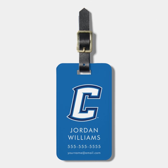 Creighton University C Luggage Tag (Front Vertical)