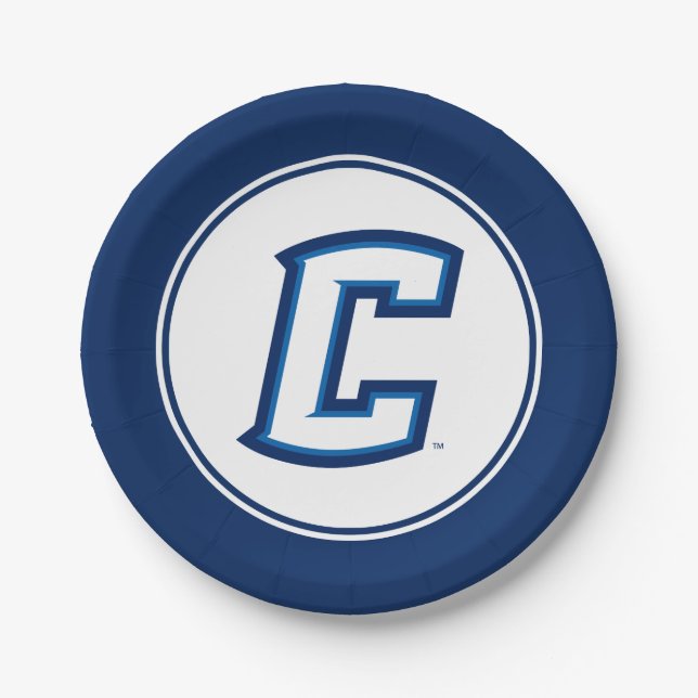 Creighton University C Paper Plates (Front)