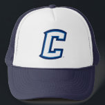 Creighton University C Trucker Hat<br><div class="desc">Check out these new Creighton University designs! Show off your CU Bluejays pride with these new Creighton University products. These make perfect gifts for the Bluejays student, alumni, family, friend or fan in your life. All of these Zazzle products are customizable with your name, class year, or club. Go Jays!...</div>