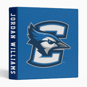 Creighton University Carbon Fiber Pattern 3 Ring Binder