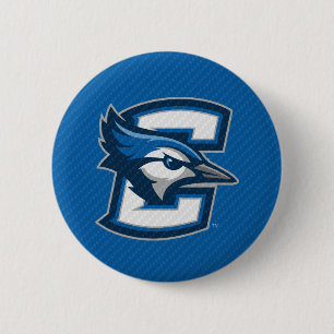 Creighton University Carbon Fiber Pattern Button