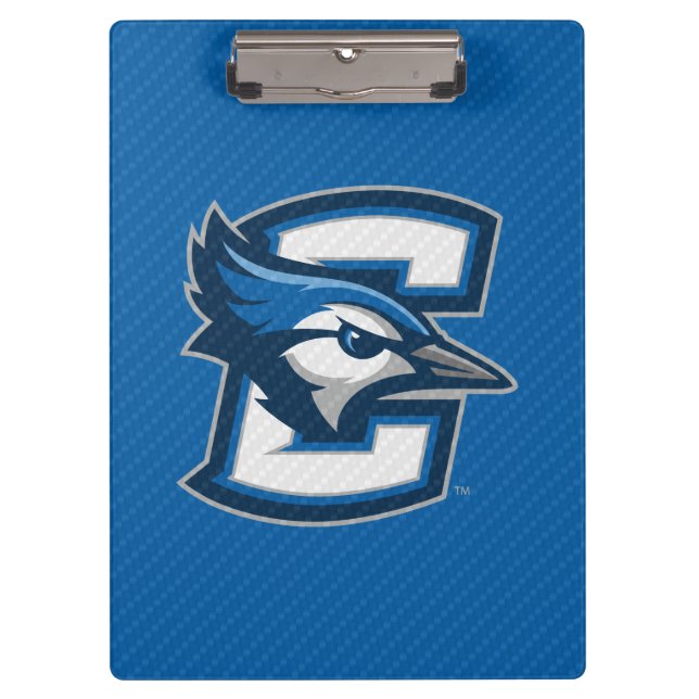 Creighton University Carbon Fiber Pattern Clipboard (Front)